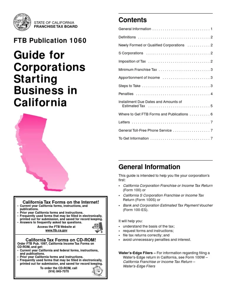 1060 PDF S Corporation Irs Tax Forms