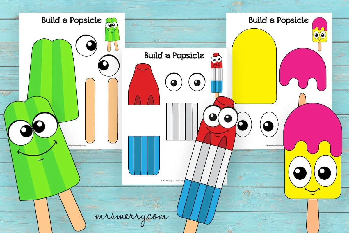 18 Popsicle Templates Free Printable Mrs Merry