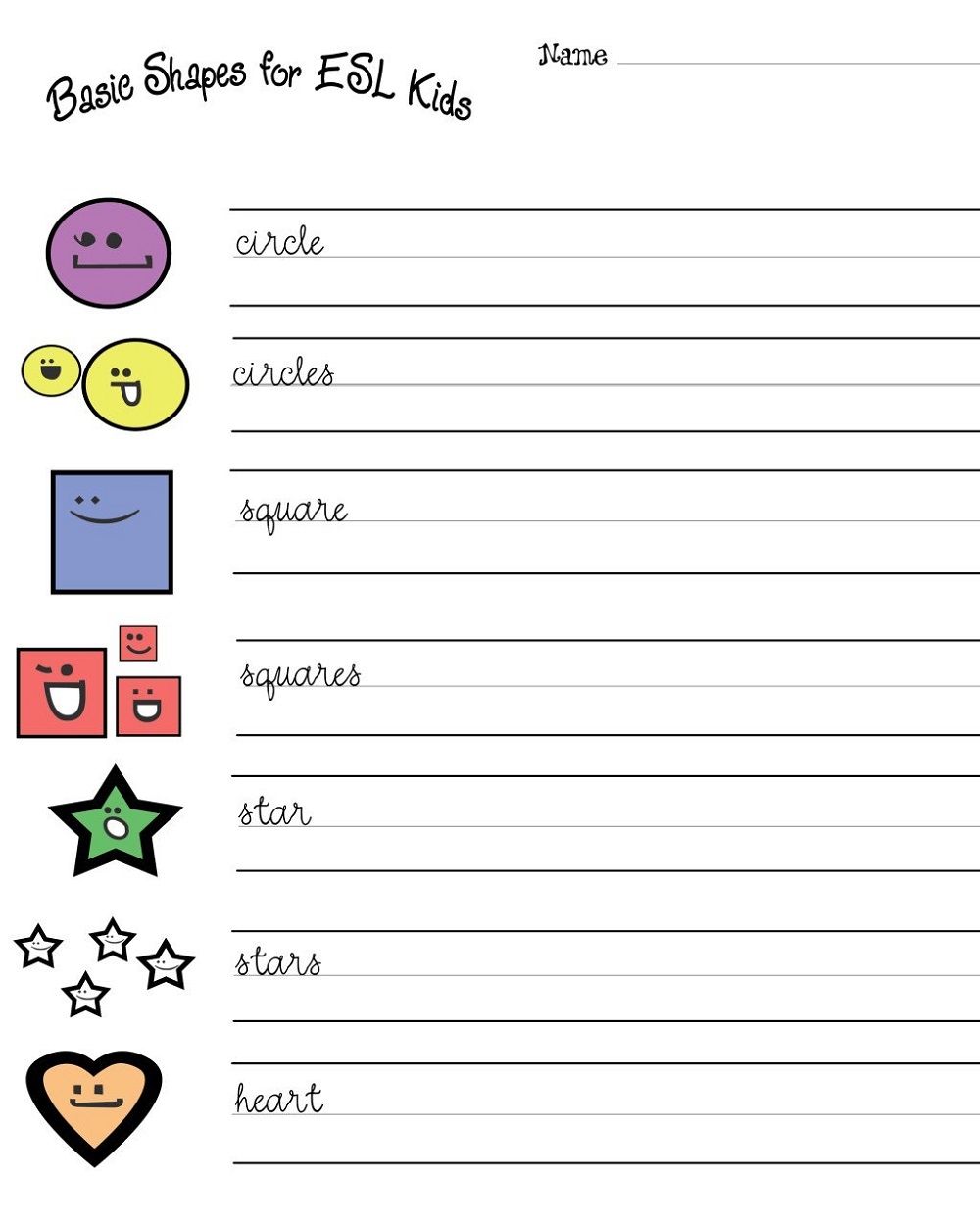 Esl English Worksheets Printable