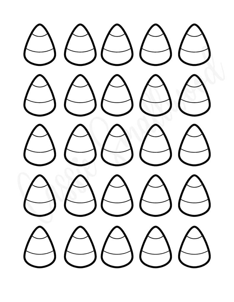 Printable Candy Template