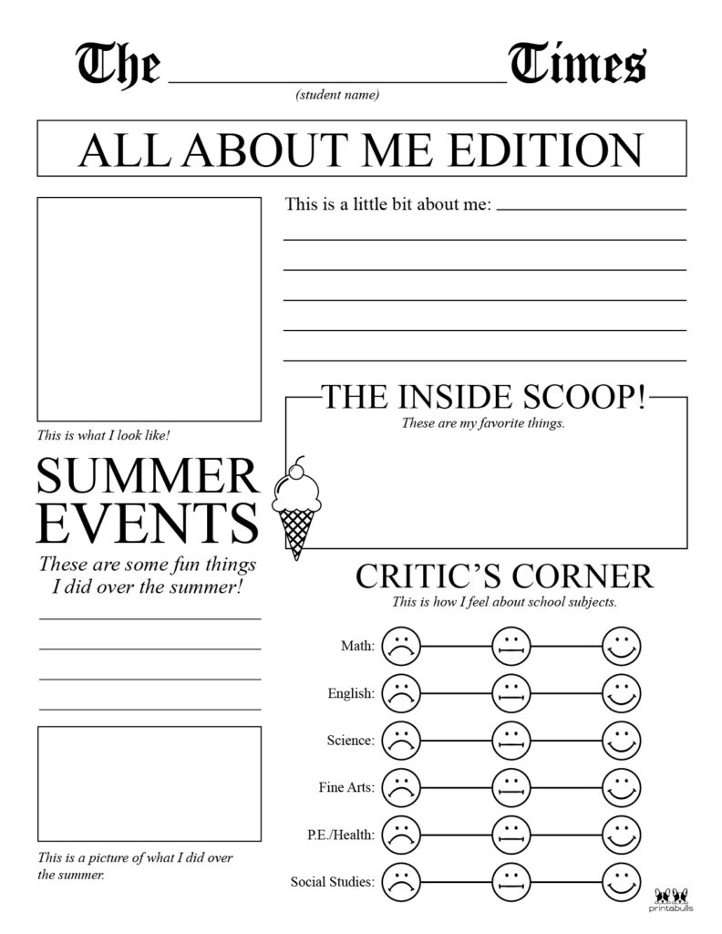 Free Printable Worksheets For Middle Schoolers