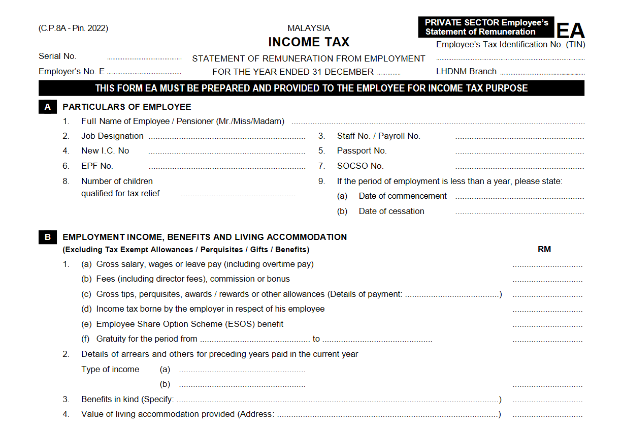 Ea Form 2026 Submission Deadline
