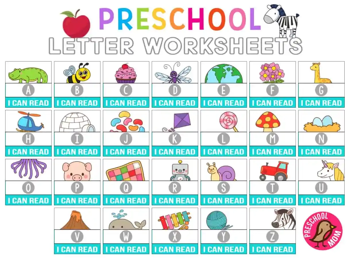 Free Printables Abc Letters Worksheets