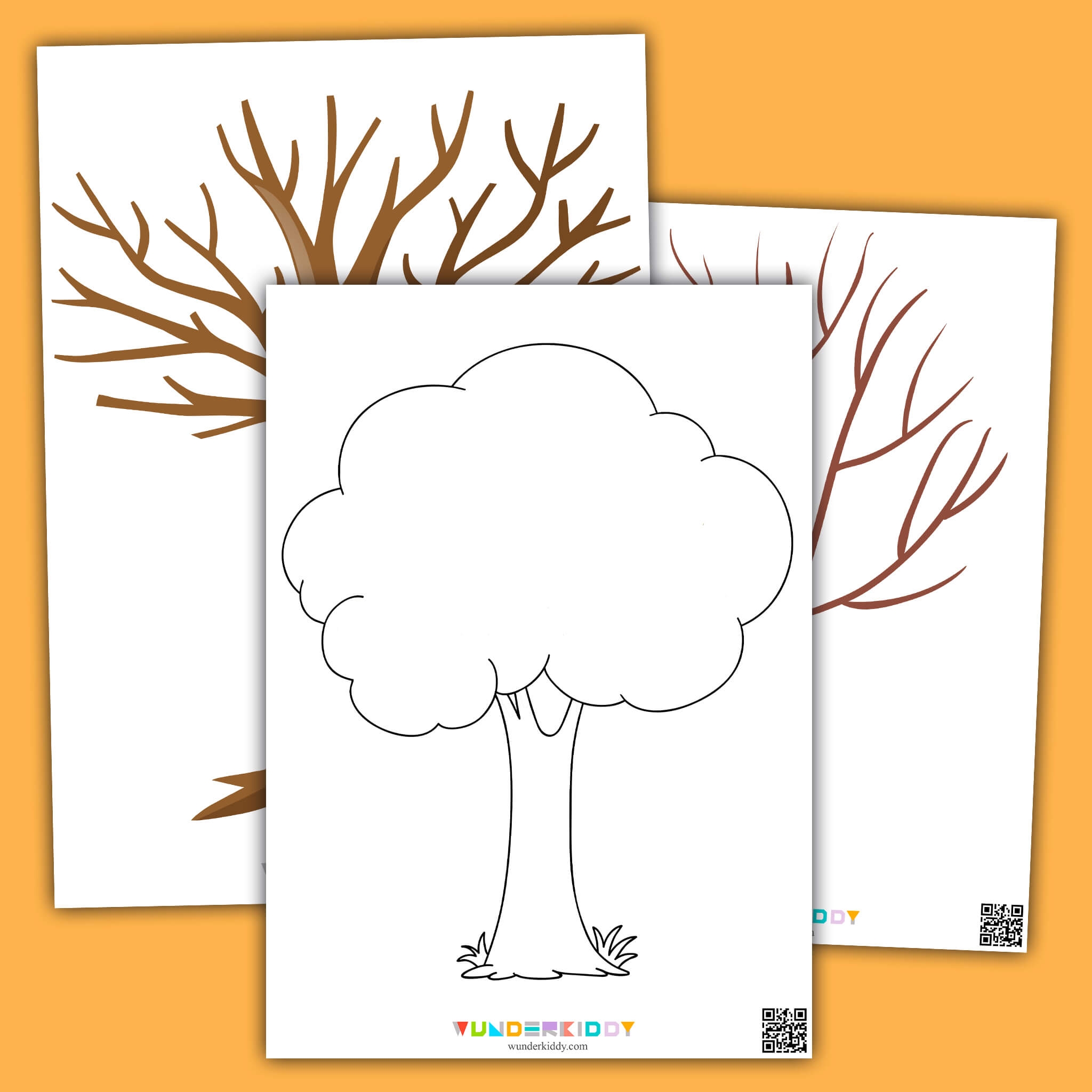Apple Tree Printable Template