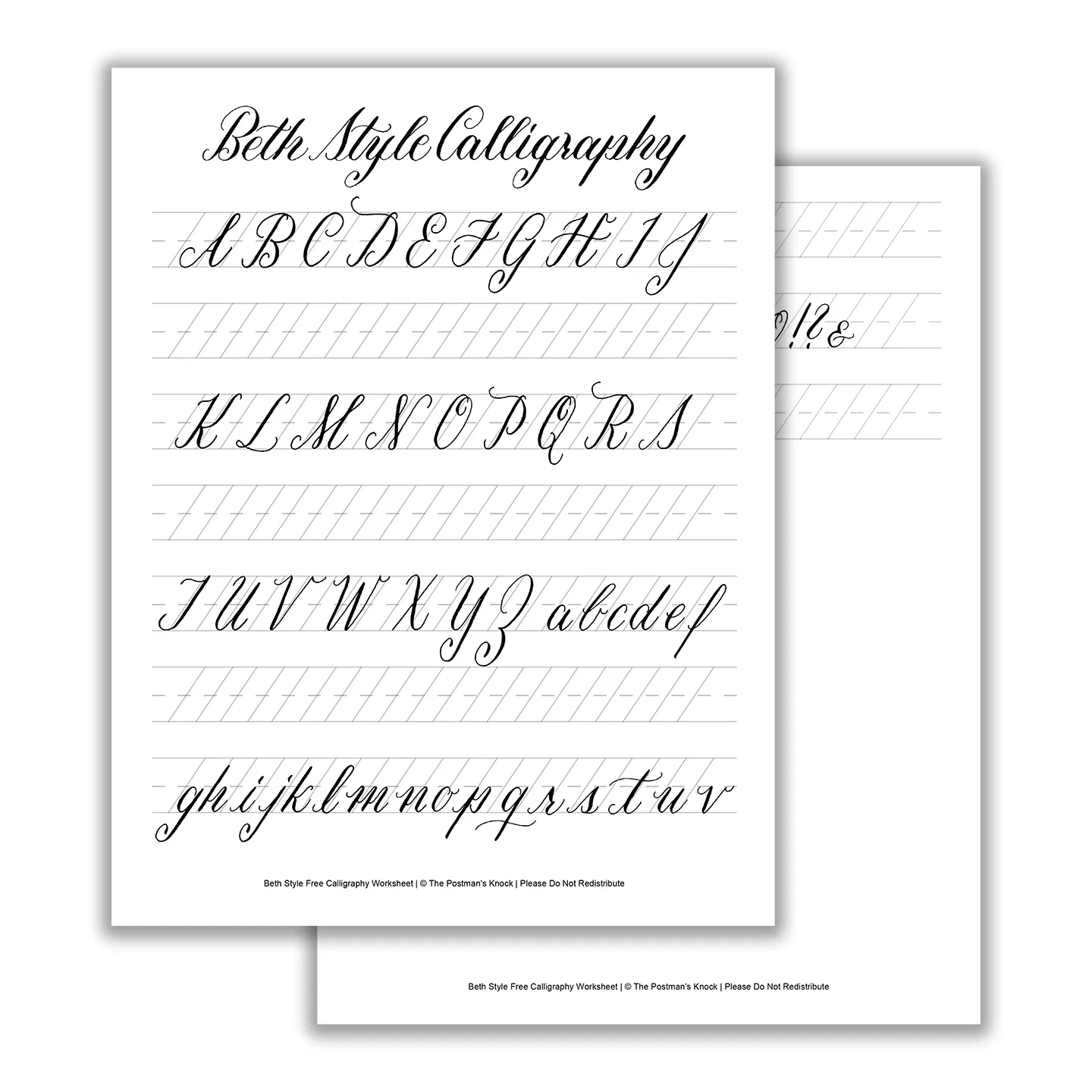 Lettering Worksheets Free Printable