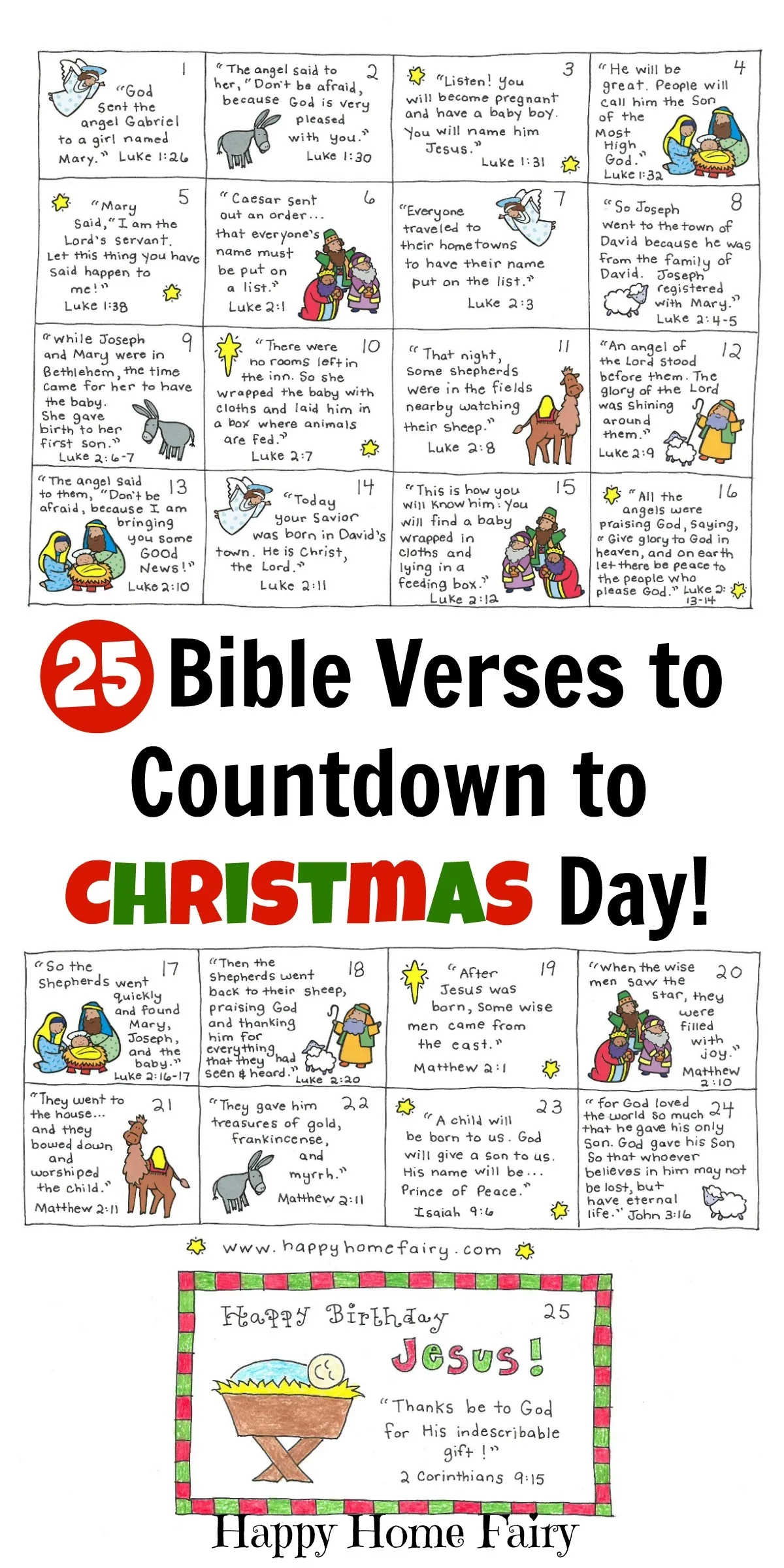 Printable Advent For Kids