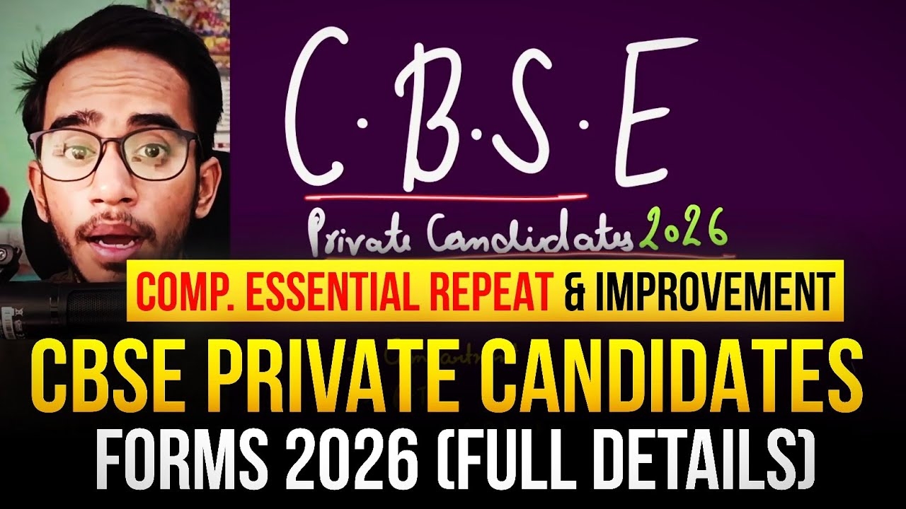 Cbse Private Candidate Form 2026
