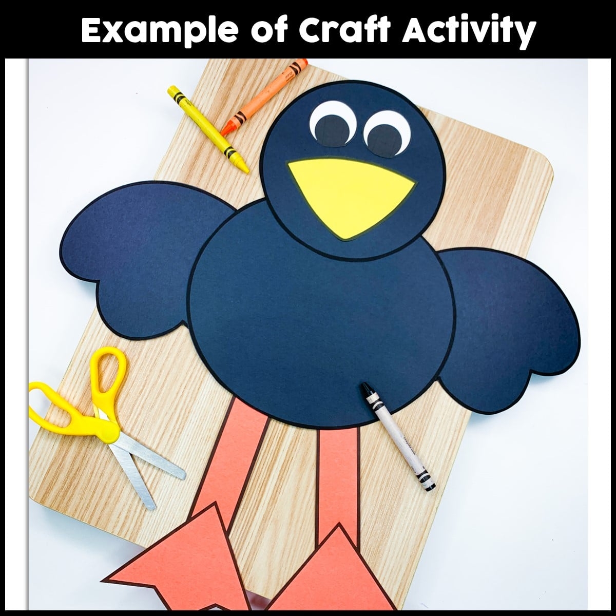 Crow Template Printable