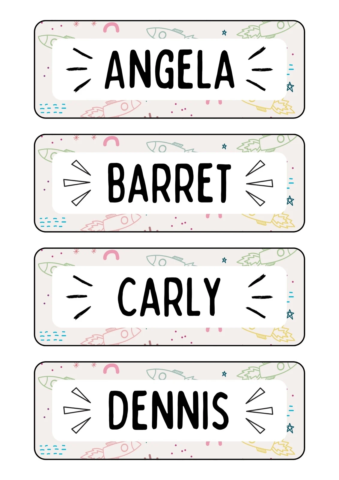 Printable Label Templates