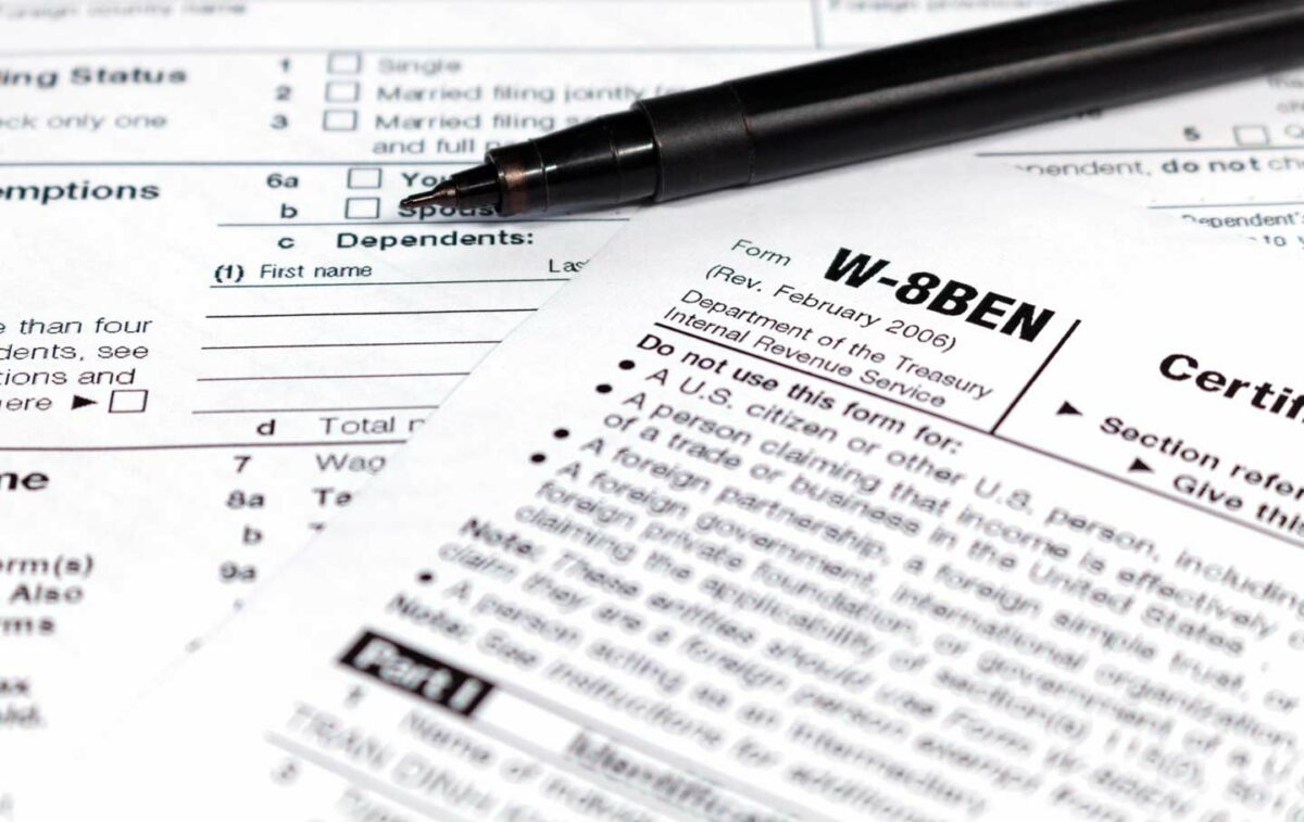 Die Formulare W 8 Und W 9 In Den USA Der Wichtigste Leitfaden 