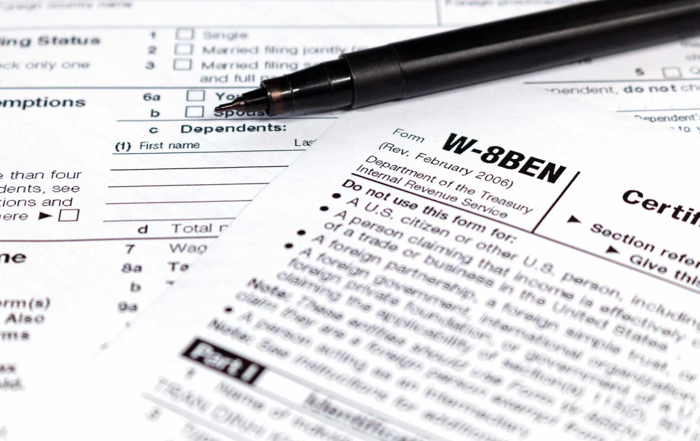 Die Formulare W 8 Und W 9 In Den USA Der Wichtigste Leitfaden 