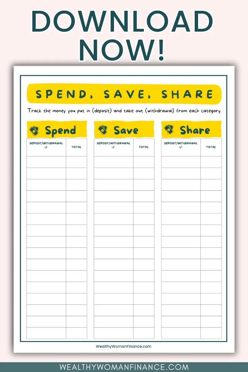 Easy Budgeting For Kids How To Teach Free Printable 2025 