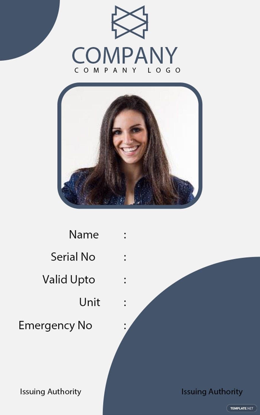 Editable Printable ID Card Templates In Word To Download