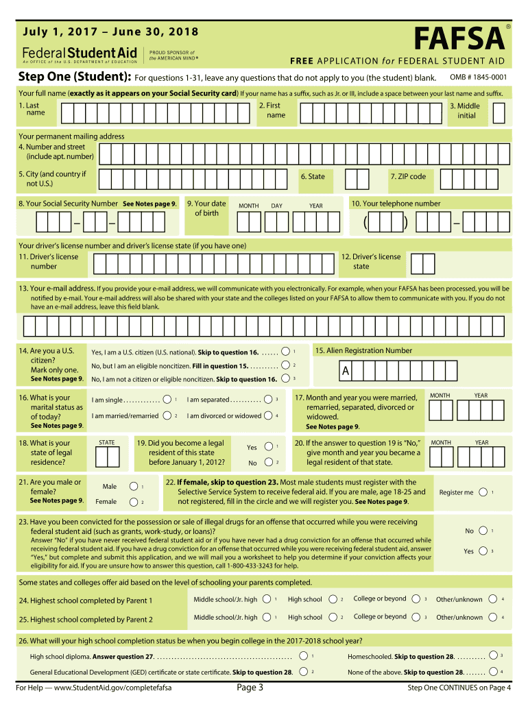 Fafsa Example Fill Out amp Sign Online DocHub