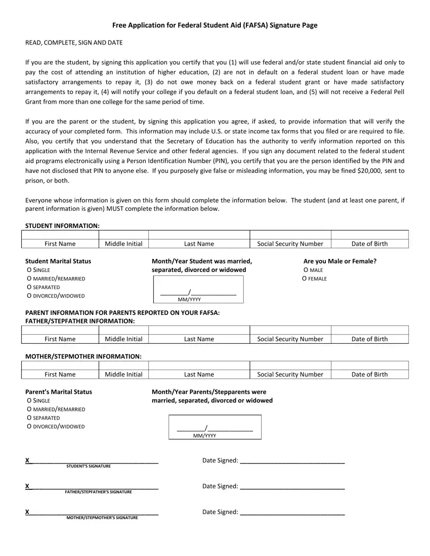 Fafsa Form 2025 Pdf