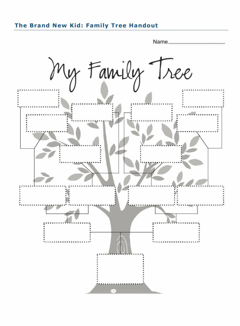 Family Tree Worksheet 10 Free PDF Printables Printablee 