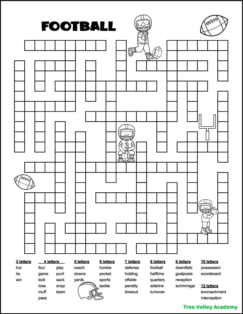 Free Printable Word Fill In Puzzles Pdf