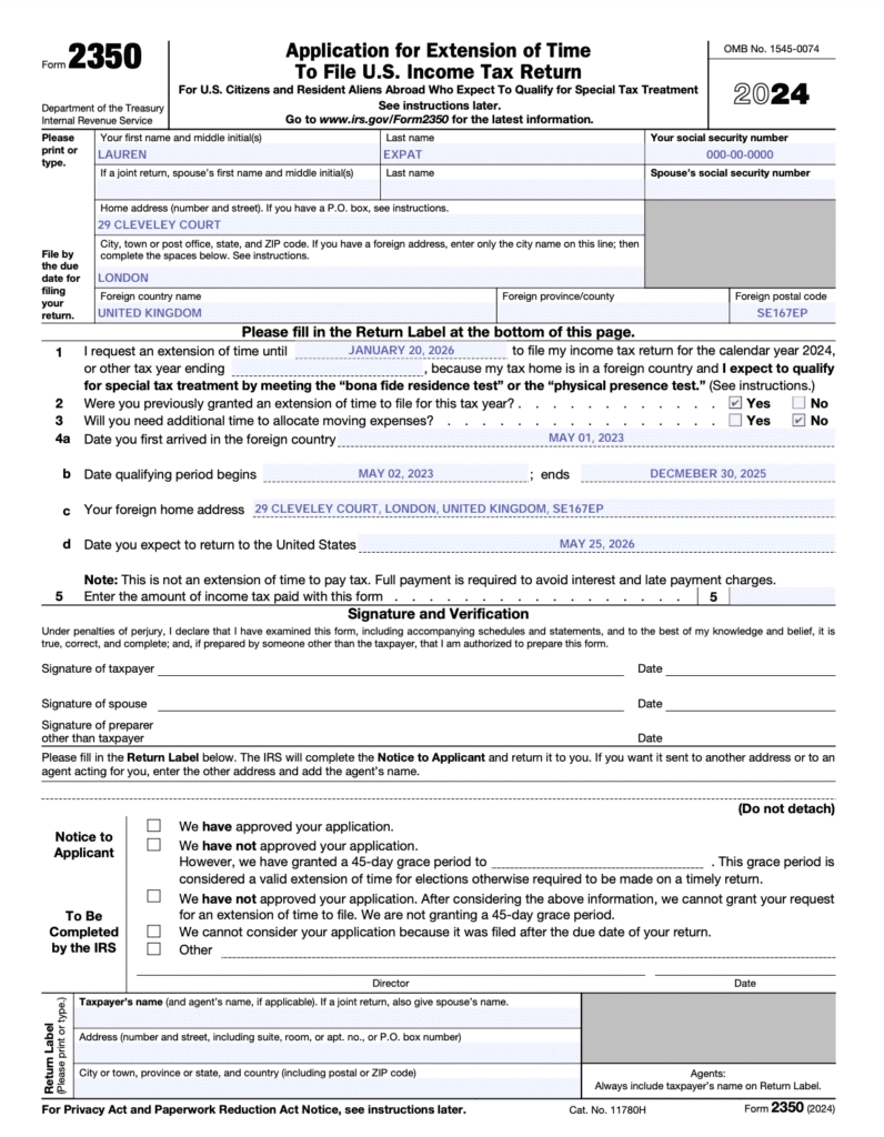 Irs Form 4868 For Tax Year 2024