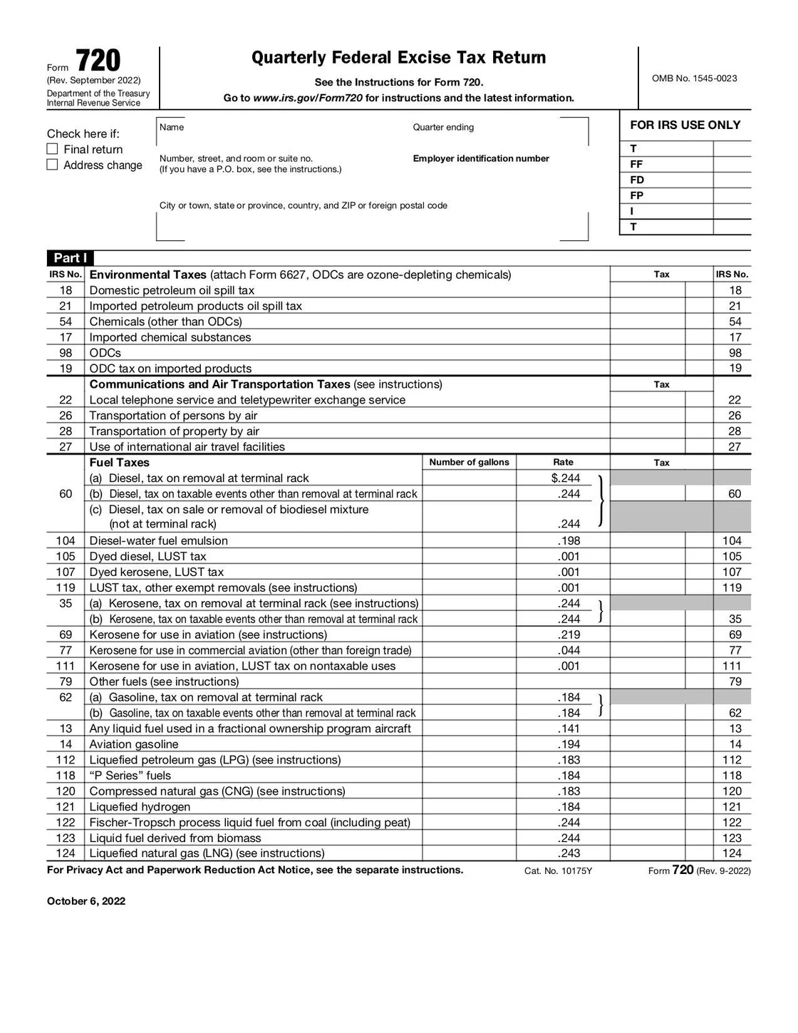 Form 720 Fill And Sign Online With Lumin