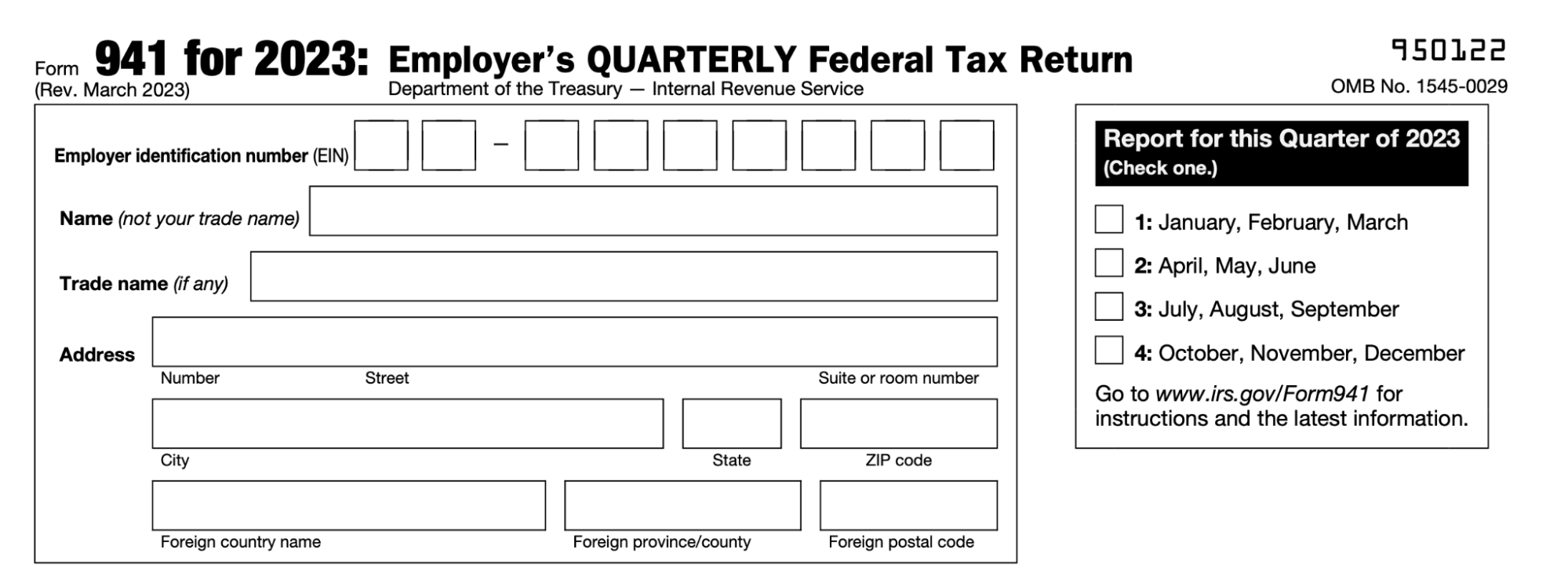 Irs Fed Form 941 2024