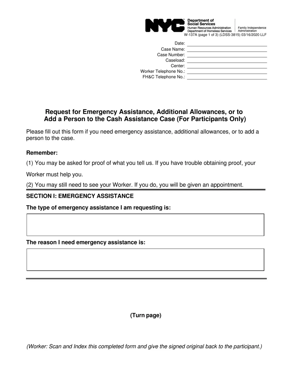 Hud 5383 Form Revised