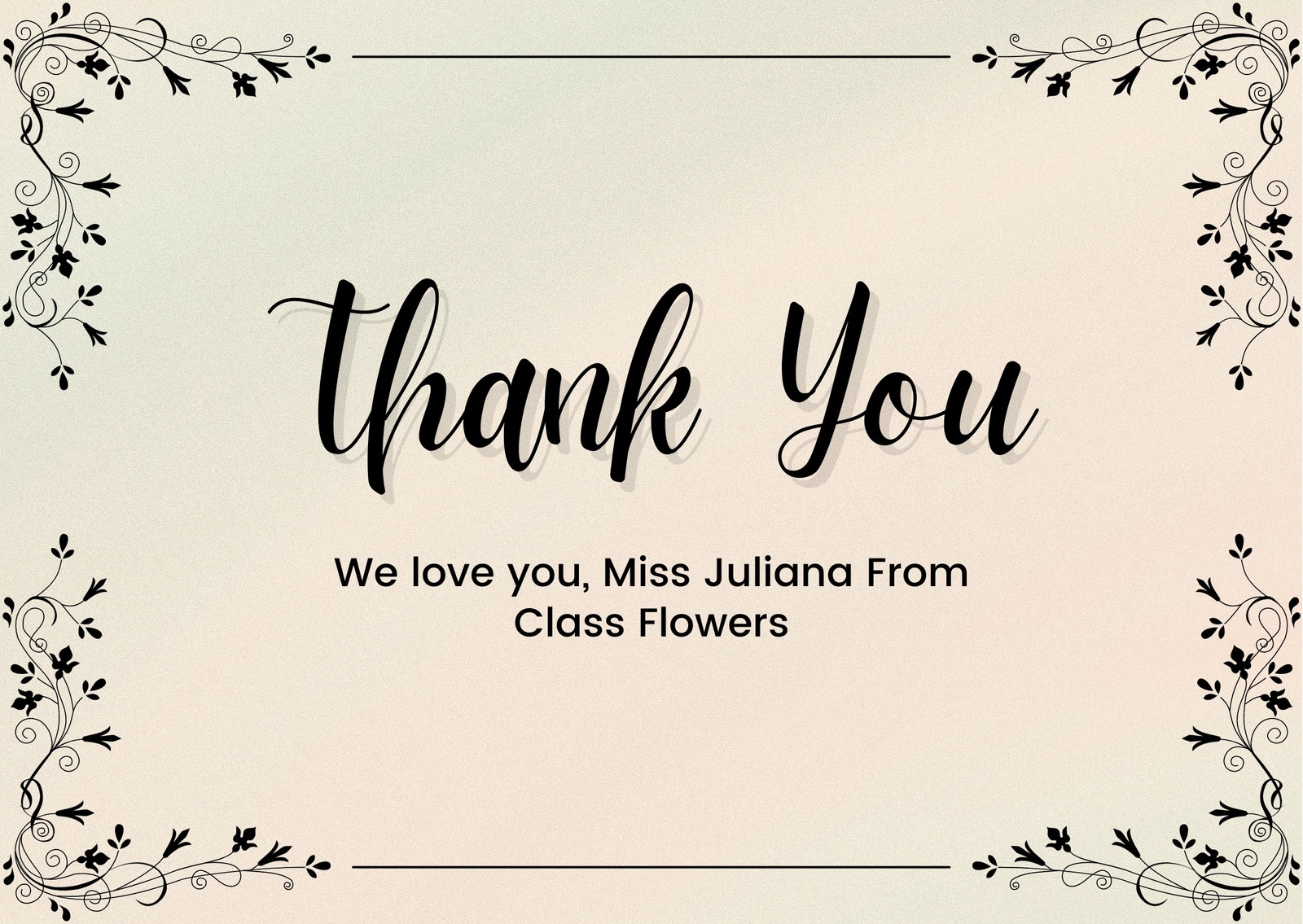 Free Custom Printable Graduation Thank You Card Templates Canva
