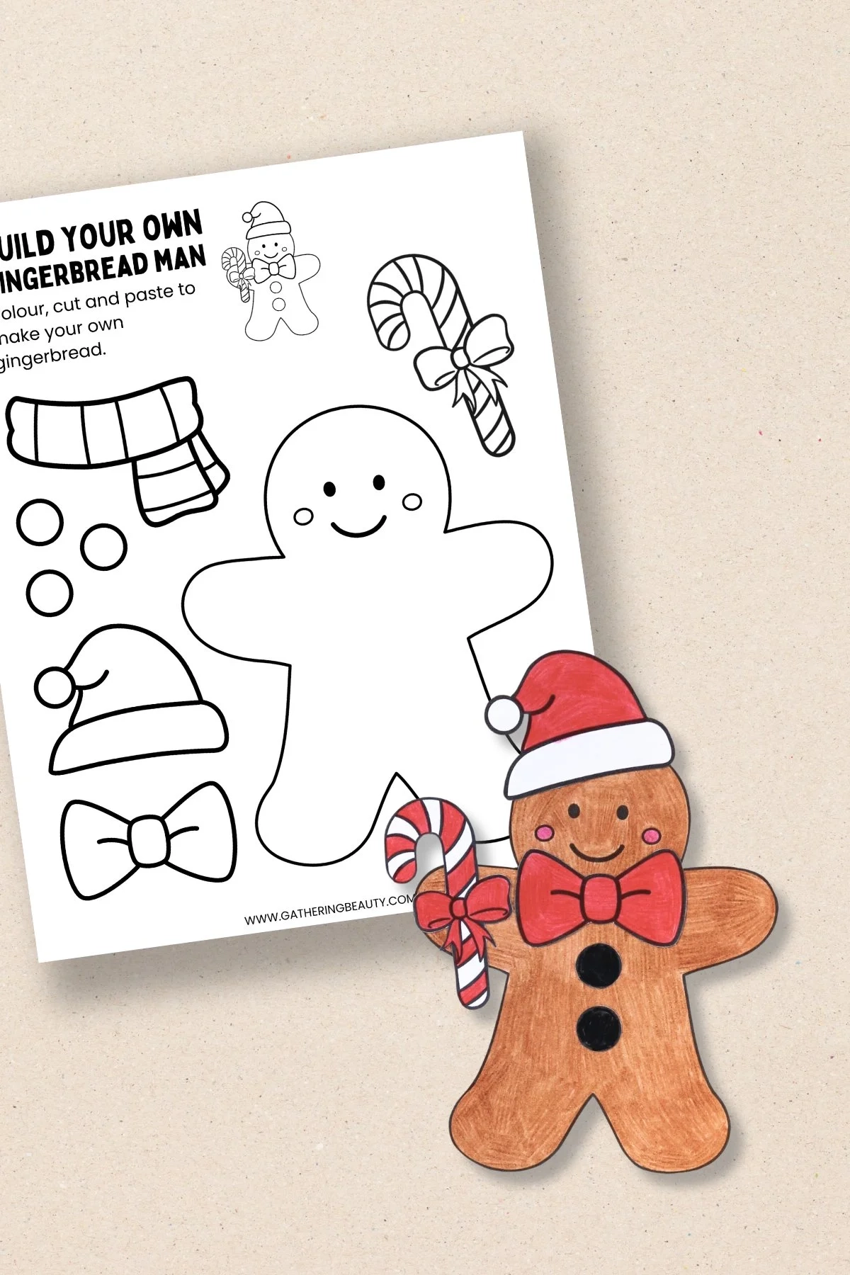 Free Printable Of Gingerbread Man