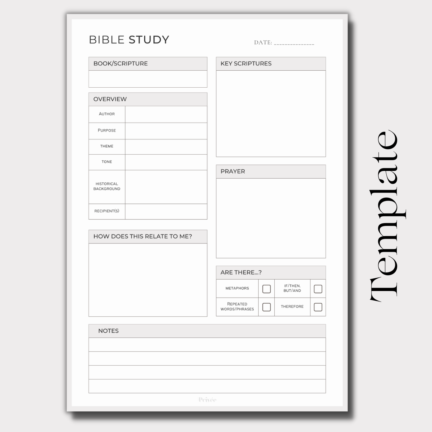 FREE Printable Digital Bible Study Worksheet Lifeenprivee 