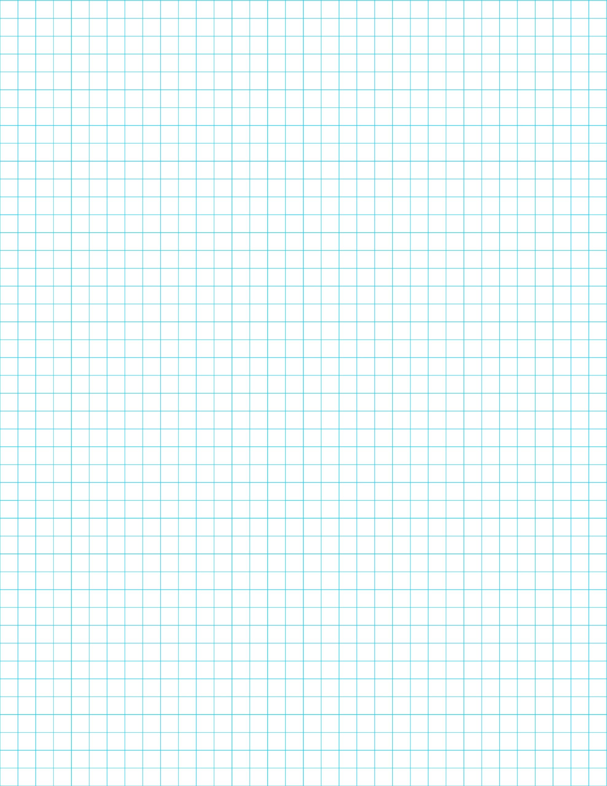 Printable Graph Paper 1/4 Inch