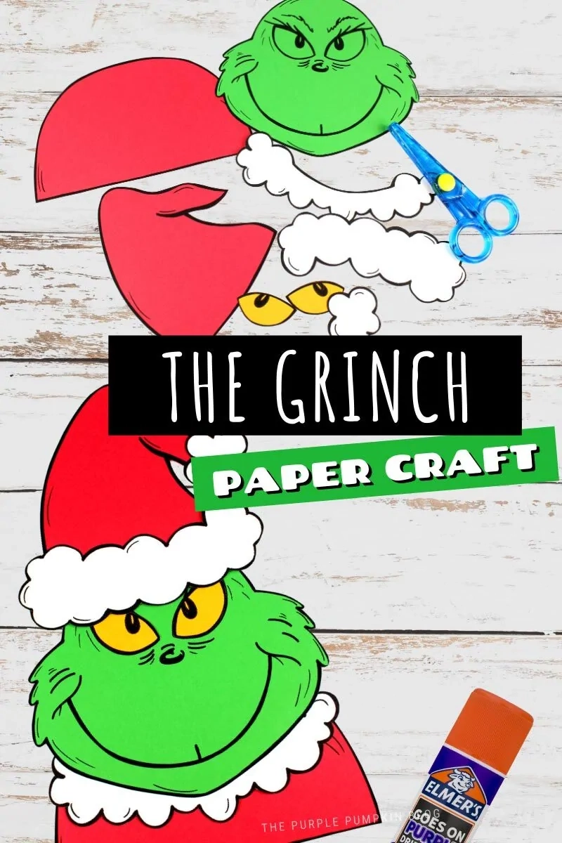 Free Printable Grinch Craftivity amp Creative Writing Project