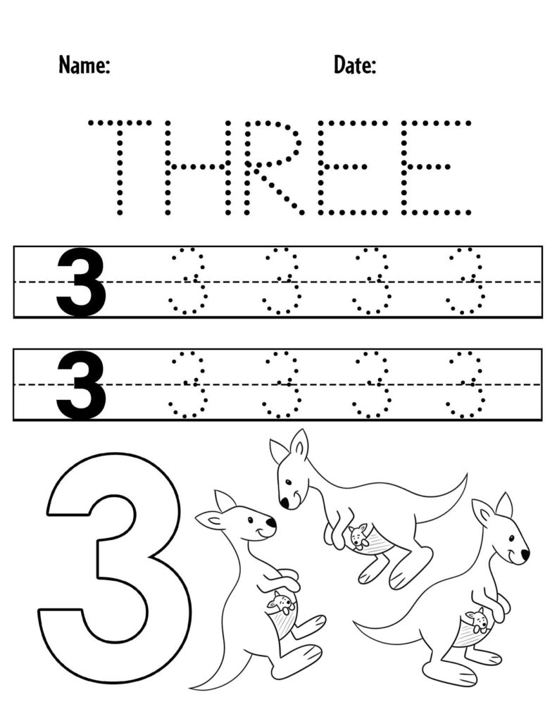 Free Prek Printable Worksheet Bundles