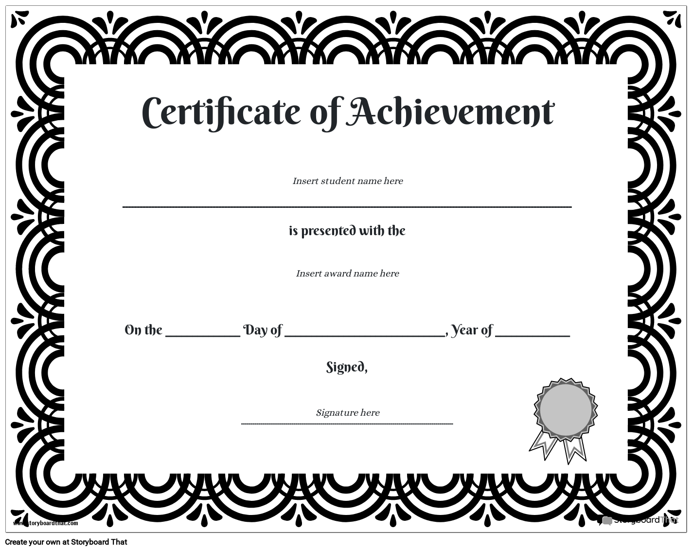 Free Printable Student Certificate And Award Templates 