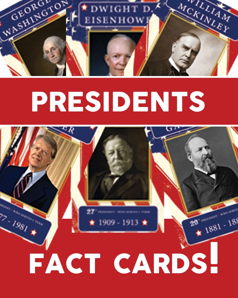 United States Presidents Free Printables