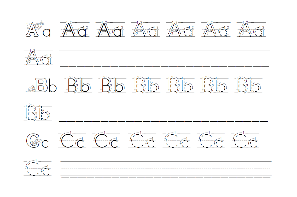 Free Printable Worksheets Handwriting