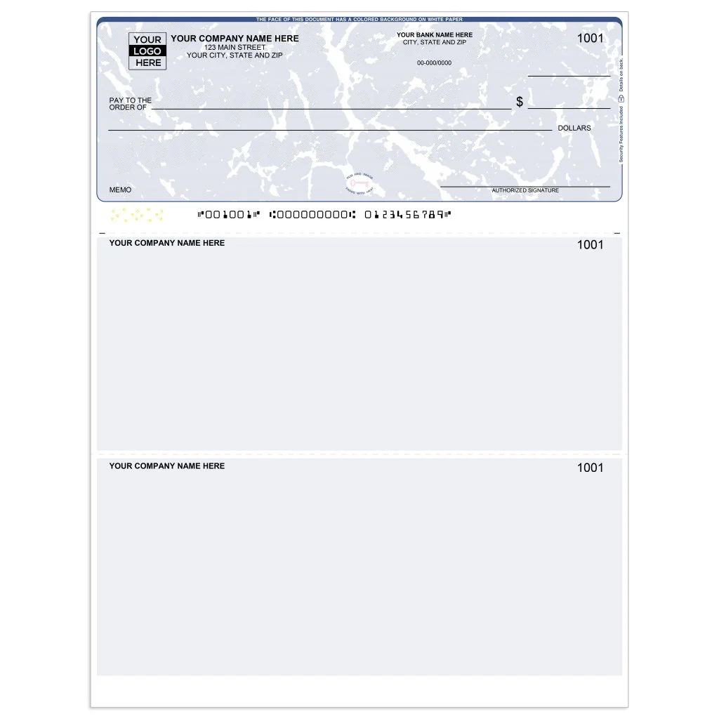 High Security Laser Top Checks AP amp Payroll Checks CheckDepot