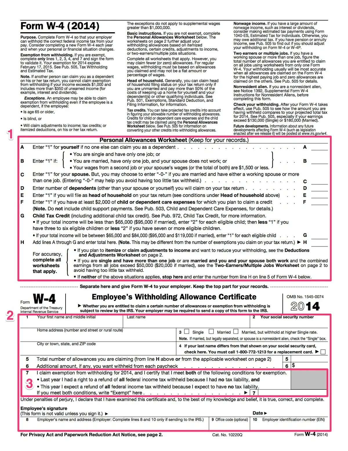 W4 R Form 2026