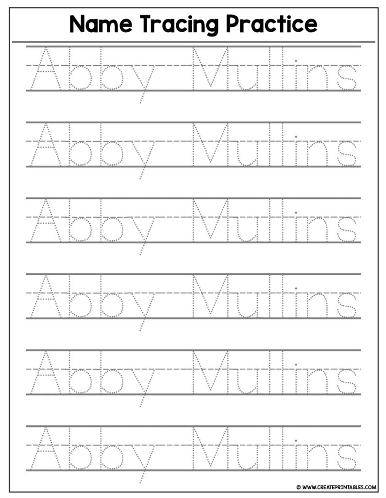 Create Handwriting Worksheets Free Printables