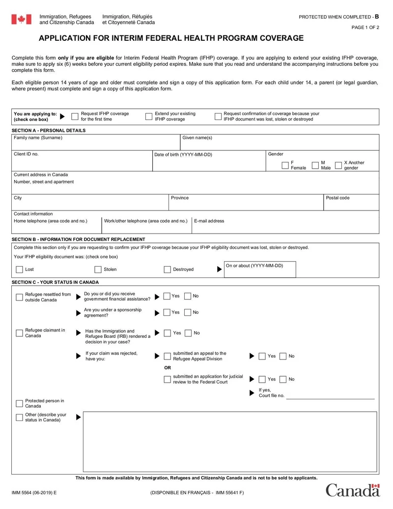 IMM 5564 E Fill And Sign Online With Lumin