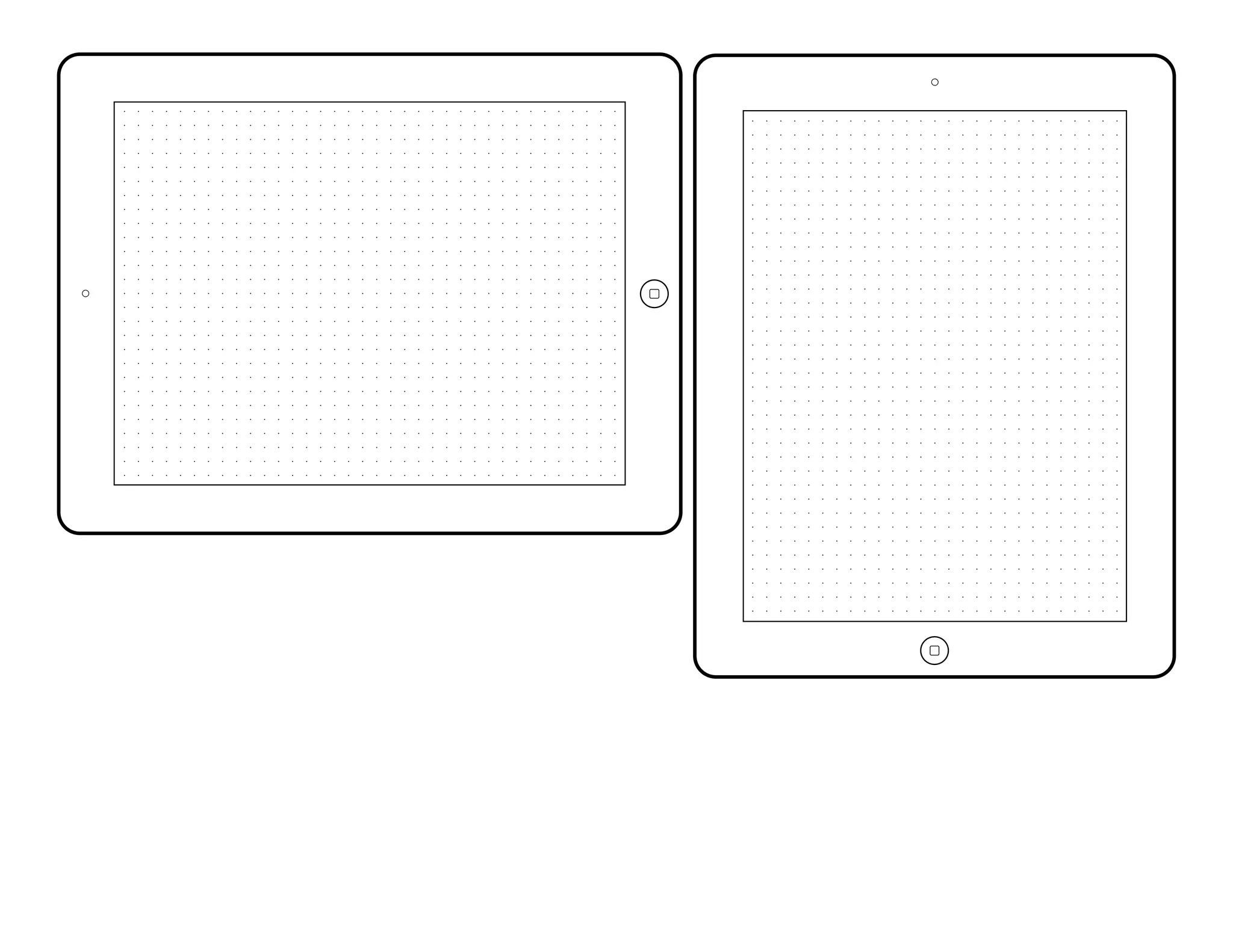 Ipad Design Template PDF