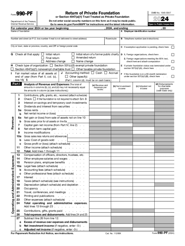 Irs Form 990 Pf Fill Out amp Sign Online DocHub