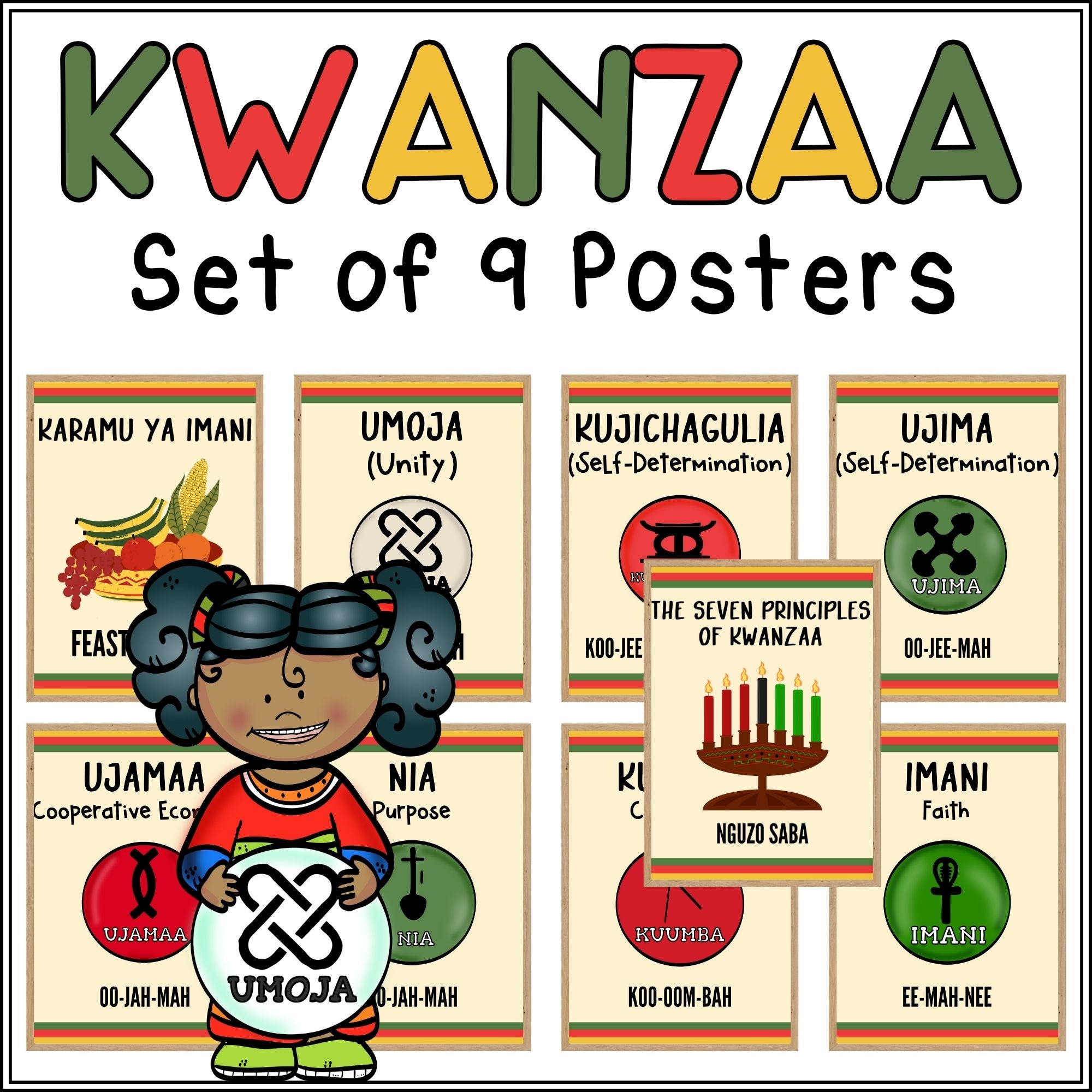 Kwanzaa Decorations Printable Free