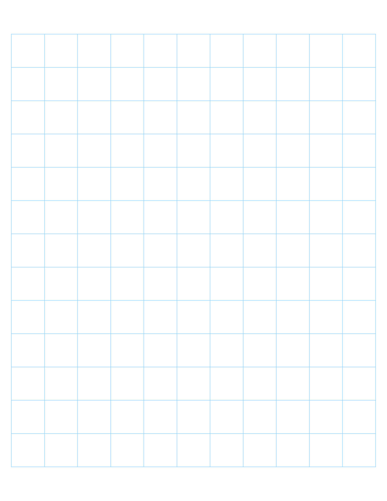 Printable Large Grid Paper