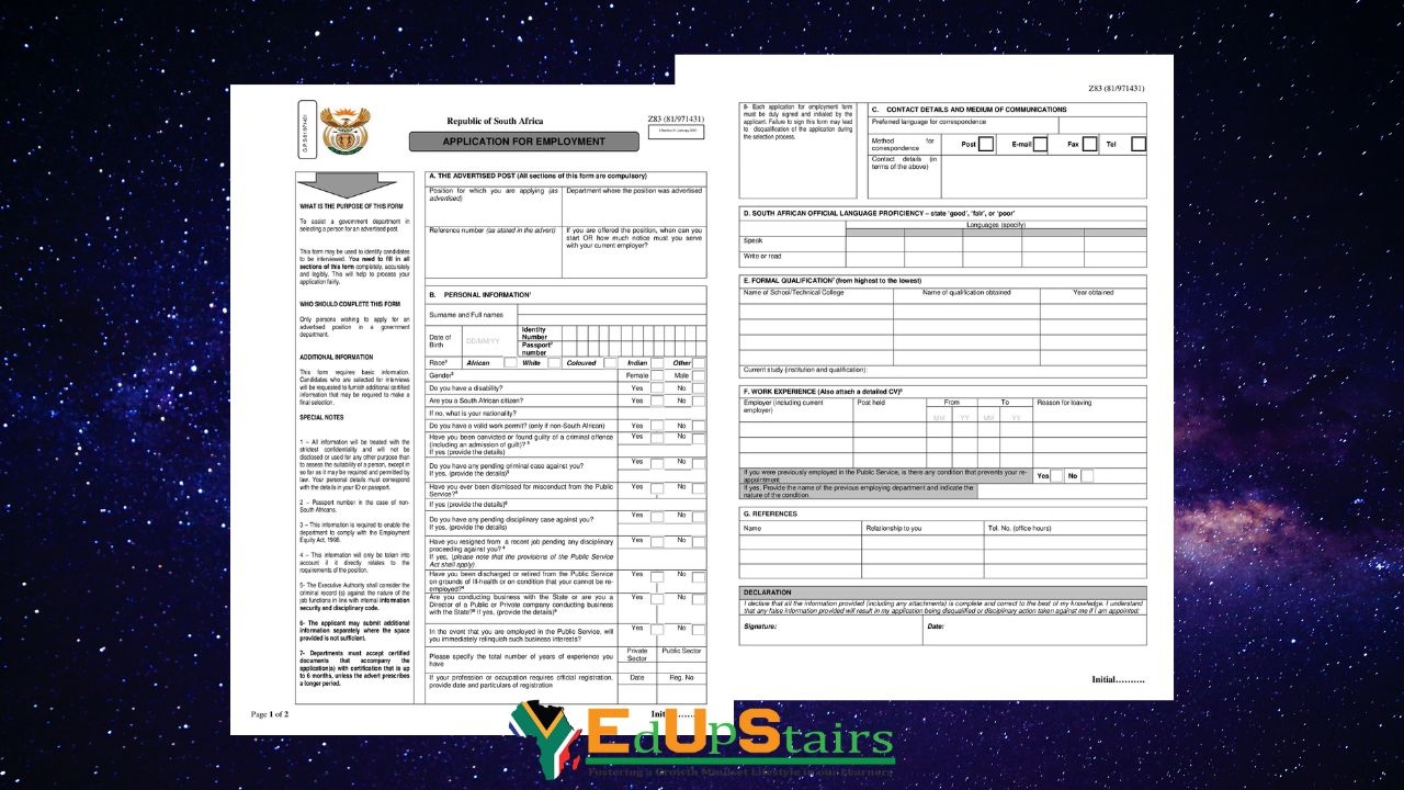 Most People Fill The Z83 Application Form WRONG Here s How To 
