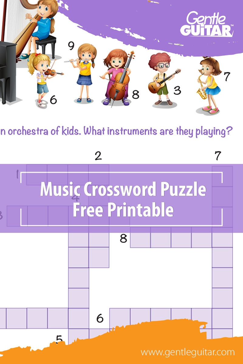 Easy Music Crossword Puzzles Printable
