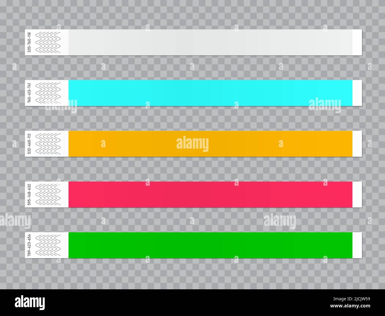 Printable Wristbands Template