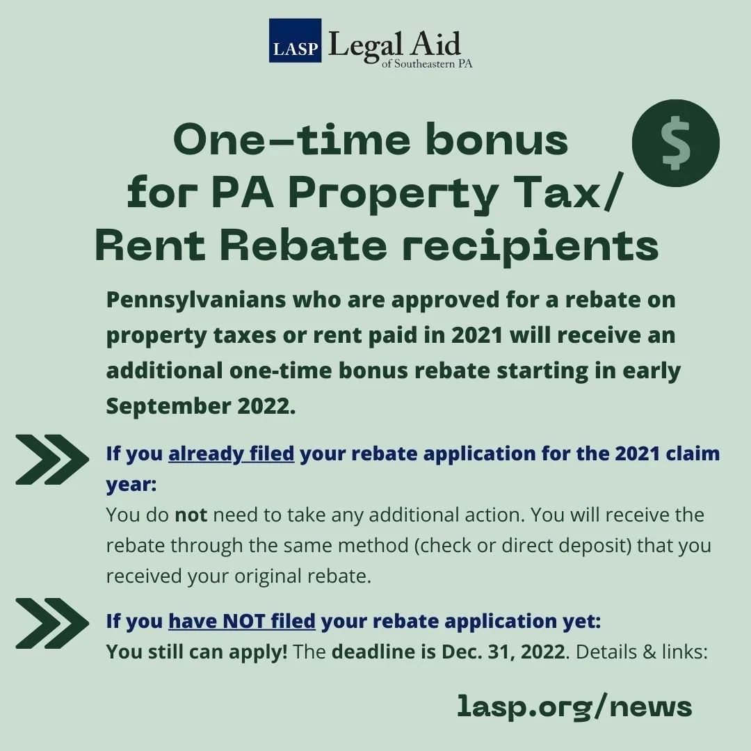 Pennsylvania s Property Tax Rent Rebate Program May Help Low 