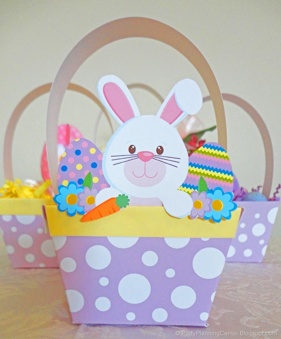 Easter Basket Template Free Printable
