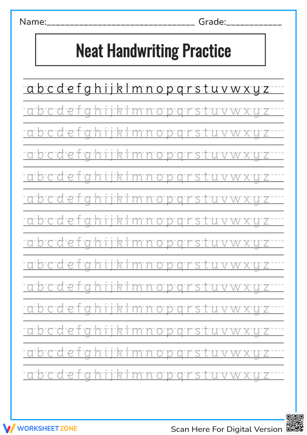Printable Kids Worksheets