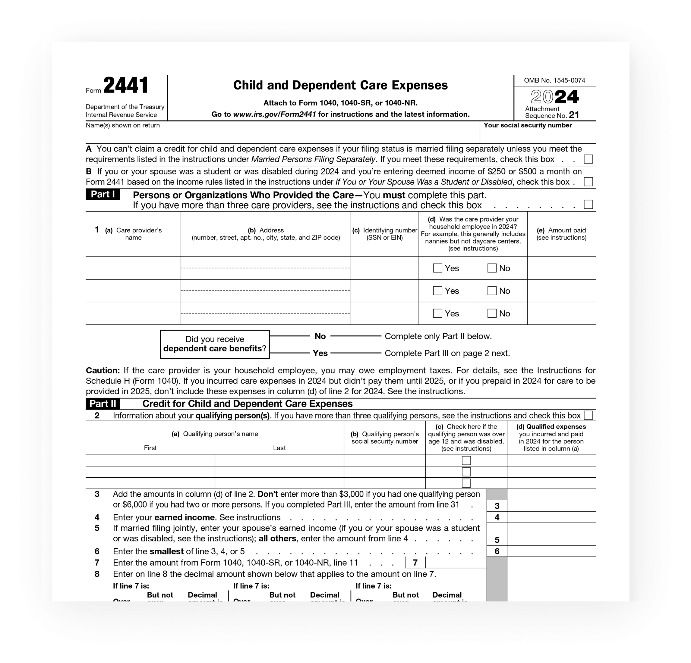 Irs Forms And Instructions