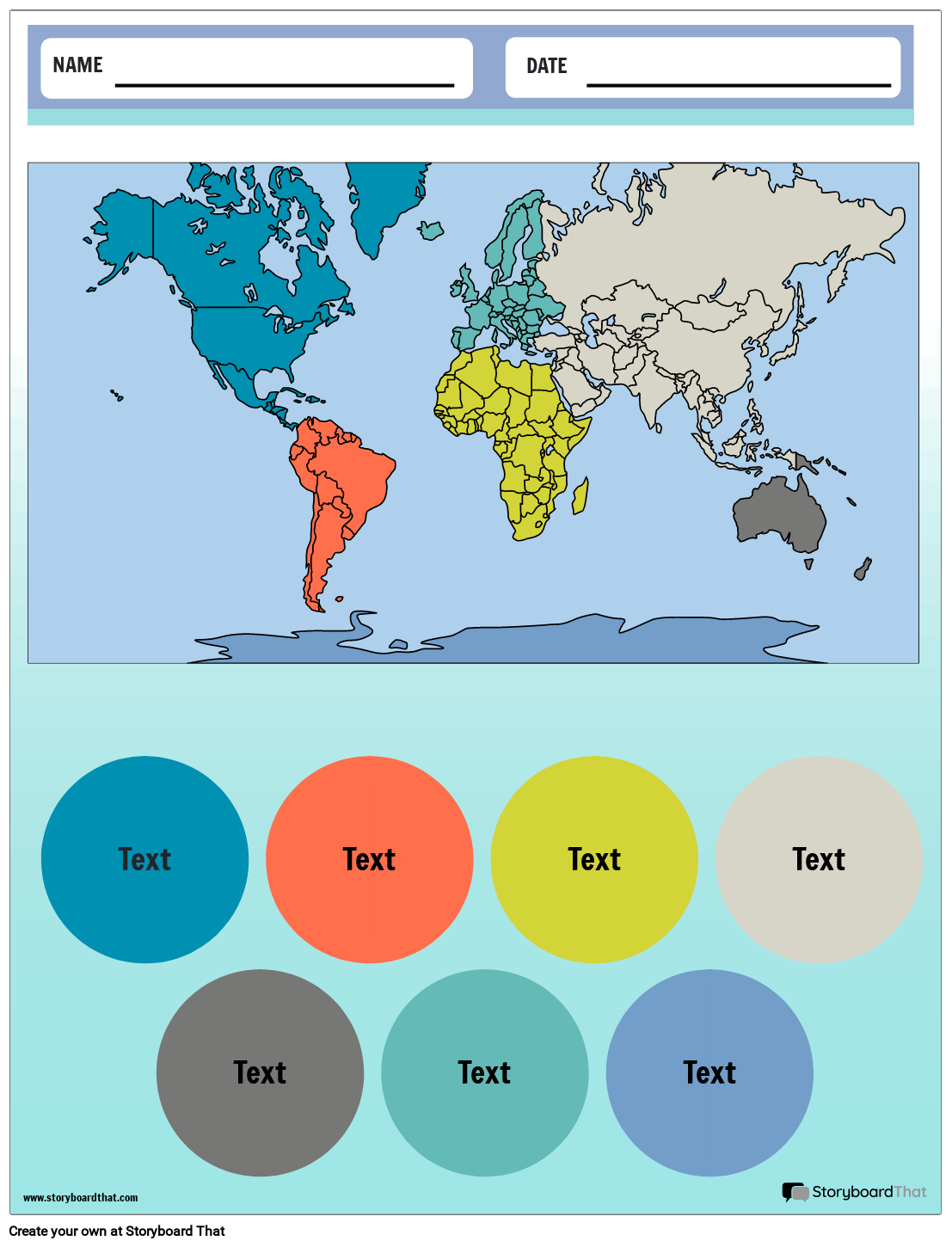 Free Printable Geography Lessons